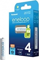 Panasonic eneloop (Gen 5) Micro AAA NiMH 800mAh 4-Pack (BK-4MCDE/4BE)