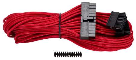 Corsair Premium Sleeved 24-Pin ATX Kabel (Gen 4) rdeč (CP-8920230)
