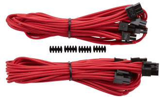Corsair Premium Sleeved PCIe Single-kabel (Gen 4) rdeči (CP-8920244)