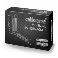 CableMod Vertical PCI-e Bracket, 2x DP, PCIe 4.0 (CM-VPB-2D4K-R)