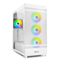 SHARKOON REBEL C50 RGB midiATX okno belo (REBEL C50 RGB)