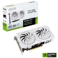 ASUS Dual GeForce RTX 4060 EVO OC White, 8GB GDDR6 90YV0JCB-M0NA00