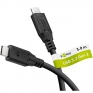 Kabel GOOBAY USB-C na USB-C 100W 10Gbit/s 3m črn (74203)