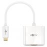 Adapter GOOBAY USB-C (M) na HDMI (Ž) 0,2m bel