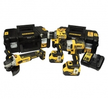 Komplet orodij DeWALT DCK384P2T (DCD796 + DCF887 + DCG405)