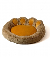 Blazina GO GIFT Dog and cat bed XL - camel - 75x75 cm 