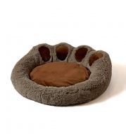 Blazina GO GIFT Dog and cat bed XL - brown - 75x75 cm 