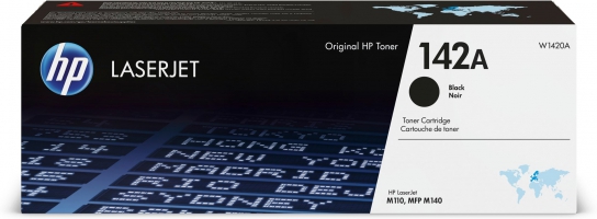 HP 142A Black Original LaserJet Toner Cartridge W1420A