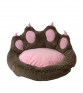 Blazina GO GIFT Dog and cat bed - brown - 75x75 cm