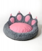 Blazina GO GIFT Dog and cat bed - grey - 75x75 cm