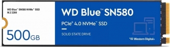 Western Digital WD Blue SN580 NVMe SSD 500GB M.2 2280 (WDS500G3B0E)