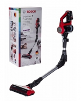 Pokončni sesalnik Bosch BBS711ANM Bagless 0.3 L Black, Red, Stainless steel 