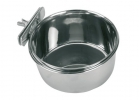 Posoda za živali KERBL Stainless steel bowl - bowl for dog and cat - 600ml