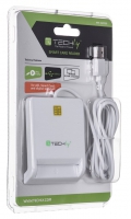 Techly Compact /Writer USB2.0 White I-CARD CAM-USB2TY (029150)