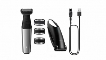 Brivnik Philips BODYGROOM 5000 BG5021/15 body groomer/shaver Black, Silver 