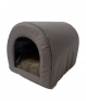 Ležišče GO GIFT Dog and cat cave bed - taupe - 40 x 33 x 29 cm