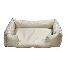 Blazina GO GIFT Cube beige XXL - pet bed - 90 x 63 x 16 cm KOSTKA BE XXL