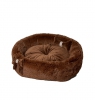 Blazina GO GIFT Cocard chocolate L - pet bed - 55 x 52 x 18 cm