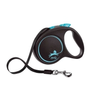 Avtomatski povodec Flexi Automatic leash Black Design M 5 m, Blue 