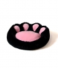 Blazina GO GIFT Dog and cat bed XL - black-pink - 75x75 cm