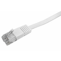 Flat-Patchkabel LogiLink RJ45 U/UTP Cat5e 20.00m white CP0141