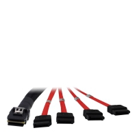 Inter-Tech Kabel SFF-8087-> 4x SATA 1m (88885301)