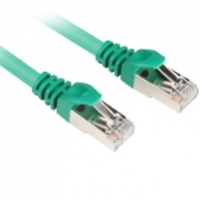 Kabel Sharkoon RJ45 CAT.6 SFTP 0,25m green RGLG0000