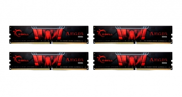 G.Skill Aegis 64GB (4x 16GB) DDR4-3200 CL16 (F4-3200C16Q-64GIS)