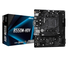 ASRock B550M-HDV AM4 M-ATX DVI/HDMI DDR4 90-MXBDJ0-A0UAYZ