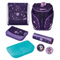 Šolska torba - komplet Herlitz SoftLight Plus space Girl (50037568)