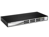 Switch 48,3cm D-Link DGS-1210-24 Smart  Switch (4SFP)