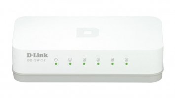 DLINK 5 PORTNO STIKALO (GO-SW-5E)