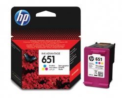 ČRNILO HP BARVNO 651 za Deskjet IA 5575, 5645 (C2P11AE)