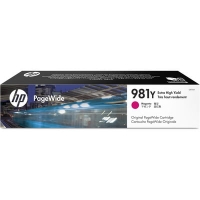 HP MAGENTA št. 981X Pagewide za Color 556 / MFP 586 ZA 16.000 STRANI (L0R14A)