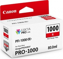 Črnilo CANON PFI-1000 RED ZA imagePROGRAF PRO-1000, 80 ml (0554C001AA)