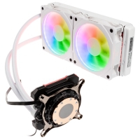 PHANTEKS Glacier One 240 MPH, D-RGB - belo PH-GO240MPH_DWT01