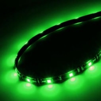 Akasa Vegas M LED-Strip, 15 green LEDs, 50 cm - AK-LD05-50GN