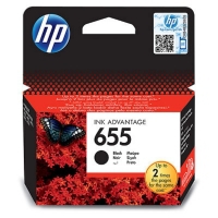 Črnilo HP 655 Black Ink Cartridge YCZ109AE