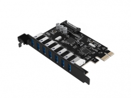 ORICO PVU3-7U PCIe 3.0 x1 -- 7-port USB 3.0 (PVU3-7U-V1)