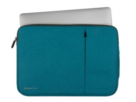 Torba za prenosnik Gecko Universal Eco Laptop Sleeve, 13-14'', Petrol ULS13C3