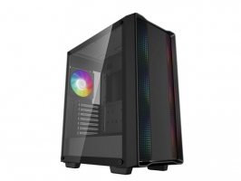 DeepCool CC560 ARGB V2 ATX RGB kaljeno steklo črno (R-CC560-BKTAA4-G-2)