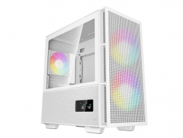 DeepCool CH360 Digital ARGB LCD kaljeno steklo belo (R-CH360-WHAPE3D-G-1)