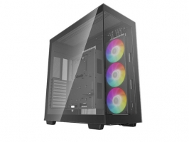 DeepCool CH780 Full Tower ARGB kaljeno steklo črno (R-CH780-BKADE41-G-1)