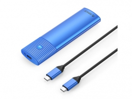 ORICO PWM2-G2 M.2 > USB 3.2 Gen2 Type-C modro (PWM2-G2-BL-EP)