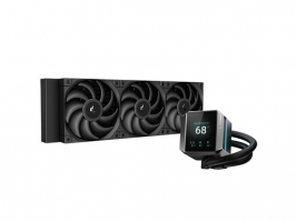 DeepCool MYSTIQUE 360 360mm LCD črn (R-LX750-BKDSNMP-G-1) - NA ZALOGI