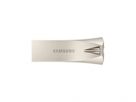 USB ključek Samsung BAR Plus, 64GB, USB 3.1 300 MB/s, srebrn MUF-64BE3/APC