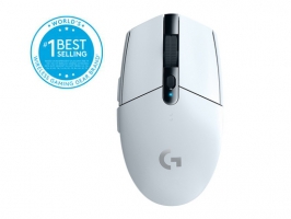 Miška Logitech G305 LIGHTSPEED Wireless Gaming, bela 910-005291