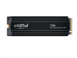 Crucial T705 SSD 4TB, M.2 2280, PCIe 5.0, heatsink -CT4000T705SSD5