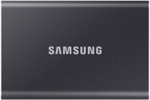 Samsung T7, siv 1TB Type-C USB 3.2 Gen2 V-NAND UASP, MU-PC1T0T/WW