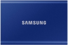 Samsung T7, moder 1TB Type-C USB 3.2 Gen2 V-NAND UASP, MU-PC1T0H/WW